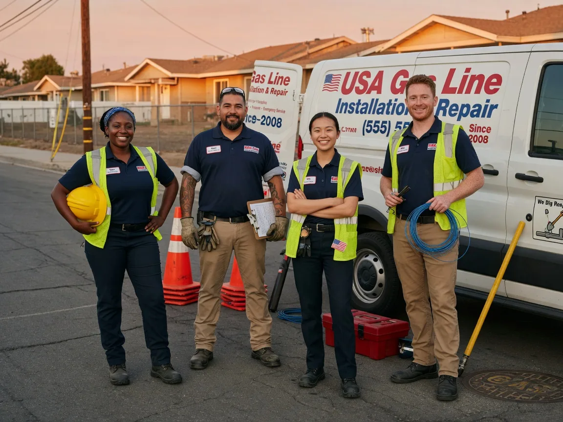 Gas Line Installation company in Ripley, MS